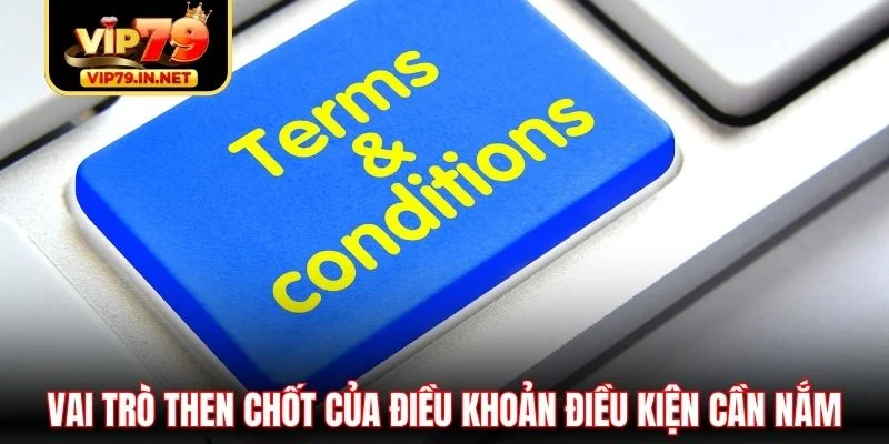 Vai trò then chốt của điều khoản điều kiện cần nắm