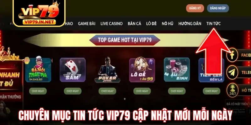 Chuyên mục tin tức VIP79 cập nhật mới mỗi ngày
